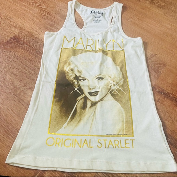 Tops - marilyn monroe original starlet 1985 tank top